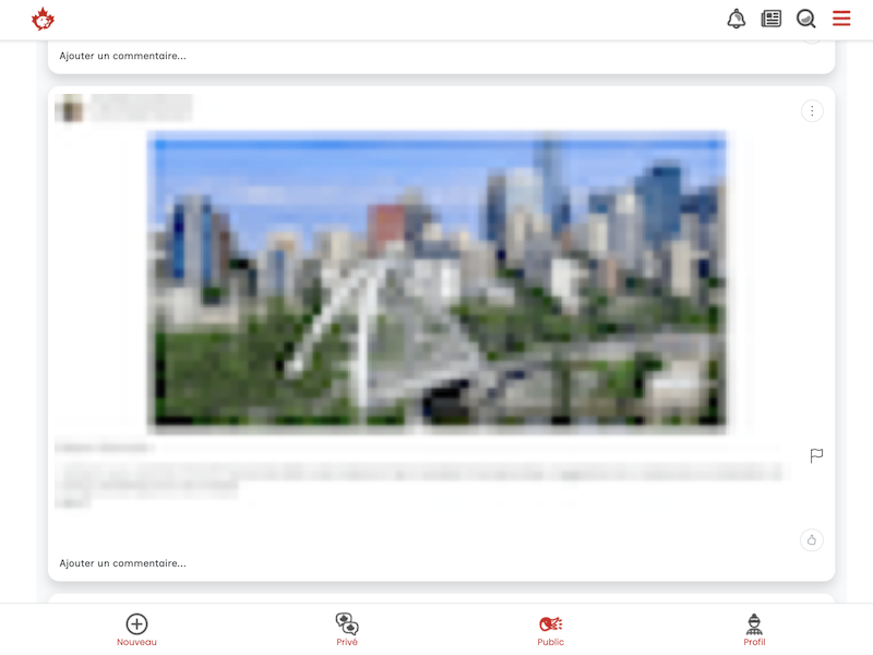 Le fil sur Northsocial.ca